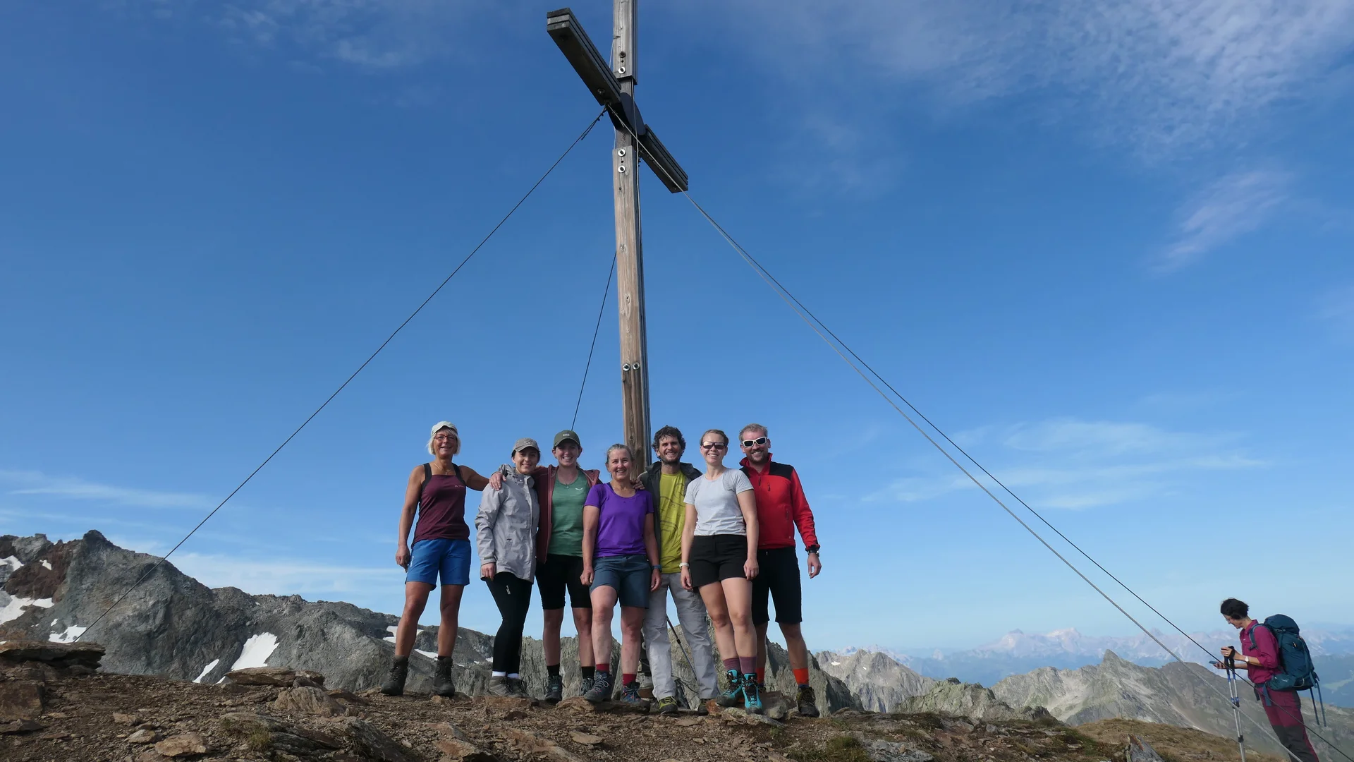 Glücklich an der Krachelpitze | © DAV-FN / S. Dischler