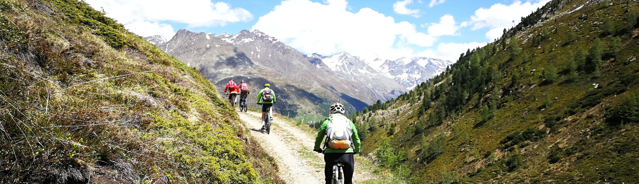 Mountainbiken im Oetztal | © DAV-FN / B. Himmelsbach