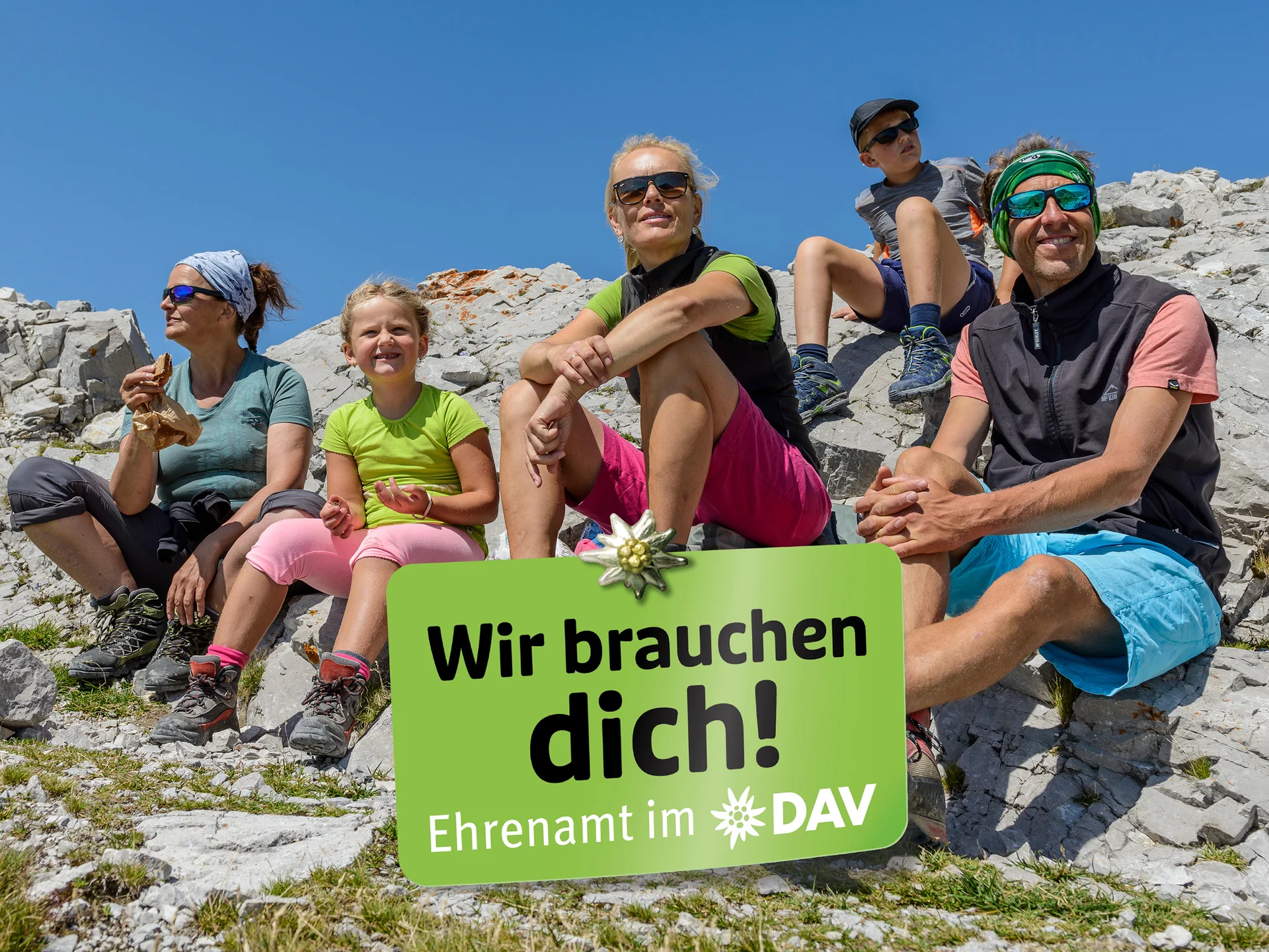 Ehrenamt - Wir brauchen dich | © Deutscher Alpenverein