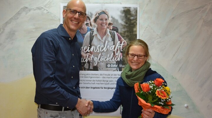 6000. Mitglied Conny Nottrodt | © DAV-FN/T. Huber