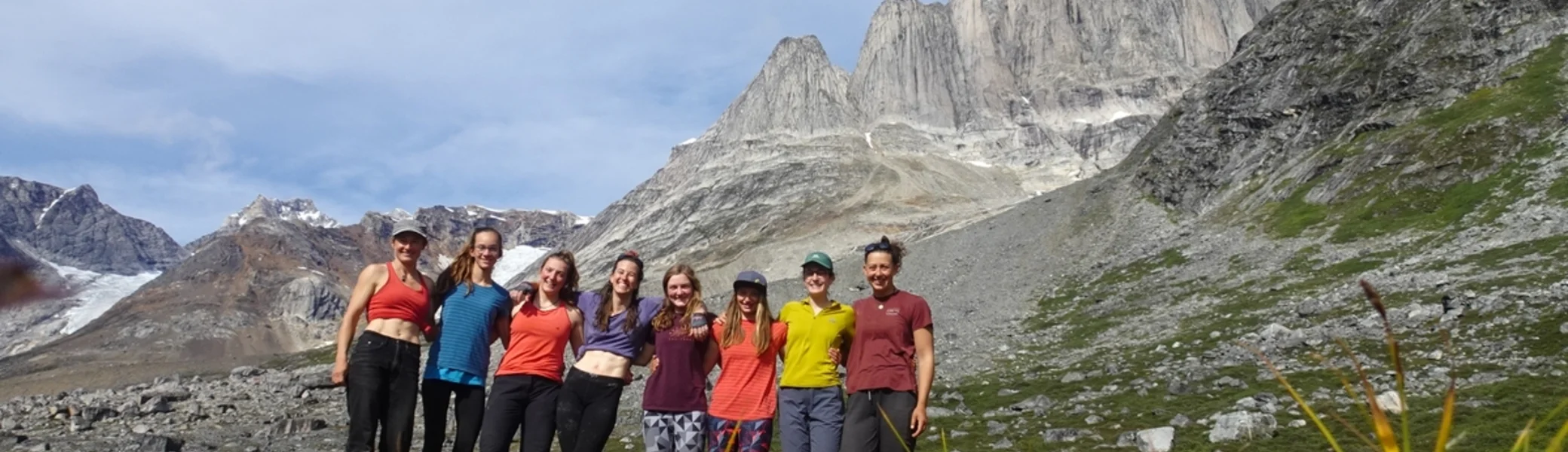 Frauenexpedkader 2023 in Grönland | © DAV / Carolin Neukam