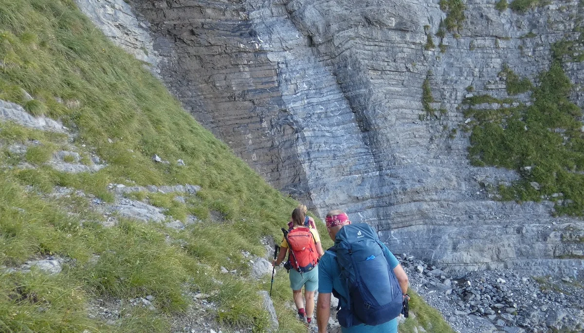 Steiler Aufstieg | © DAV-FN/S. Dischler