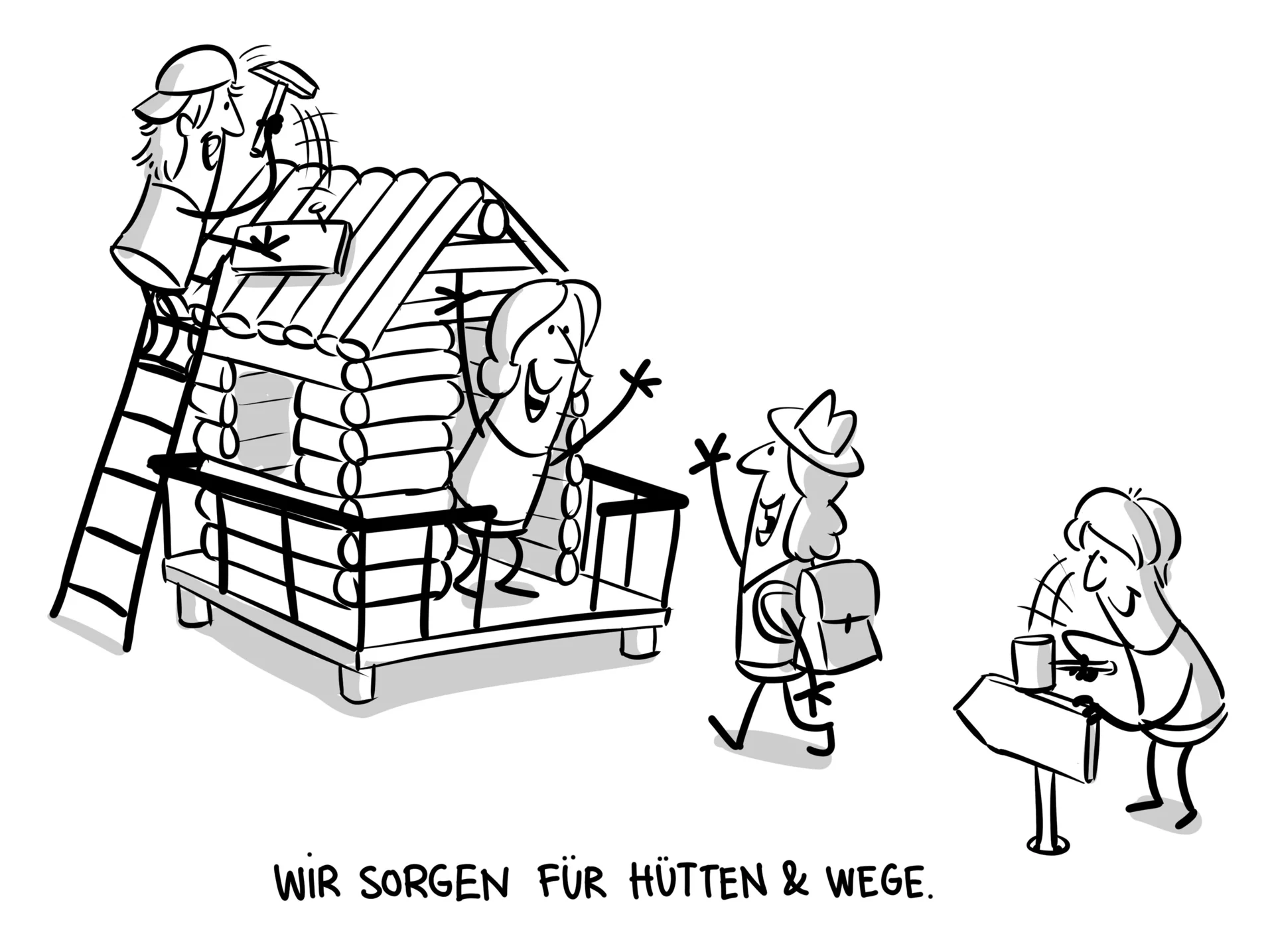 8_Wir sorgen für Hütten und Wege | © DAV/Jai Wanigesinghe