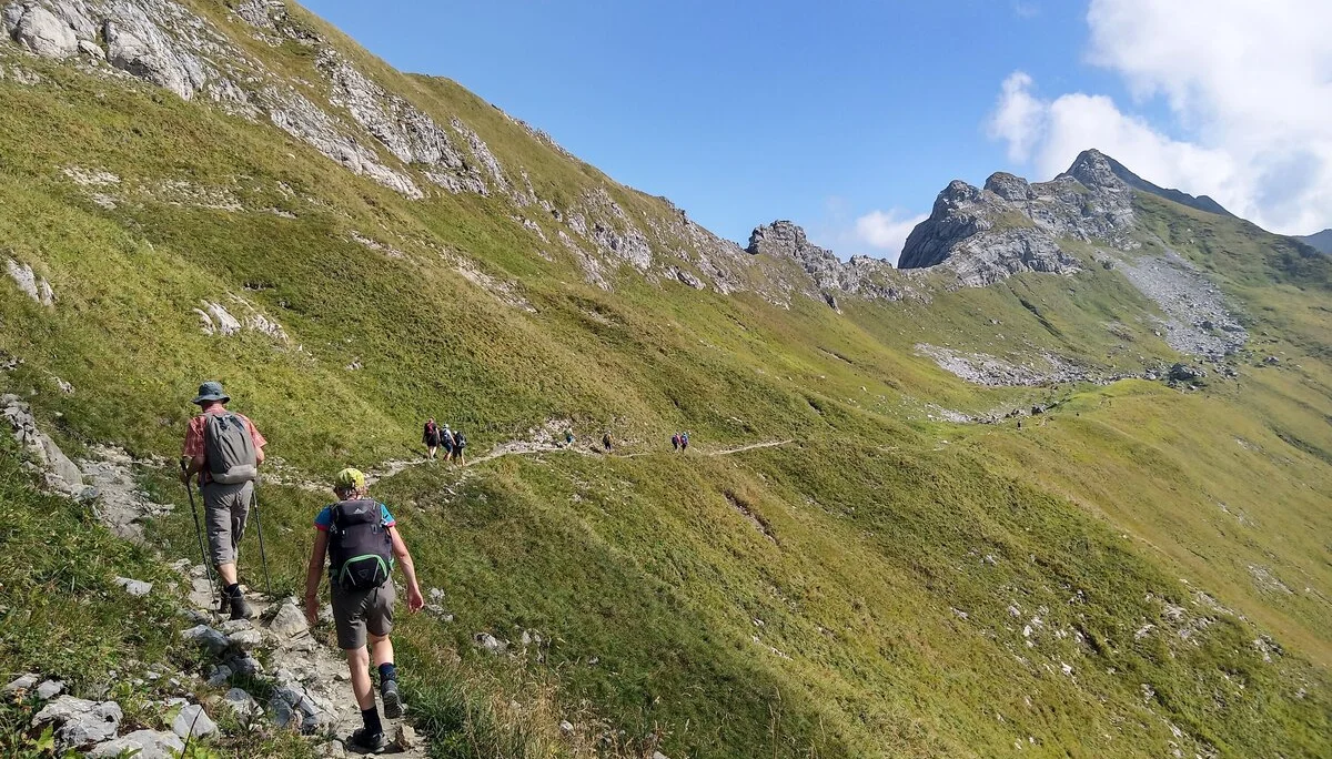 Laufbacher Eck ins Oytal | © DAV-FN/T. Huber