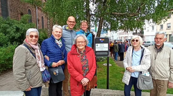 Gruppenbild anläßlich des St. Die-Besuchs | © DAV-FN / A. Huber