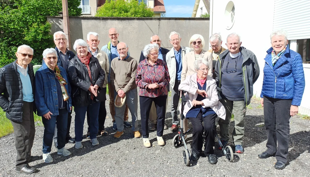 Gruppenbild anläßlich des St. Die-Besuchs | © DAV-FN / A. Huber