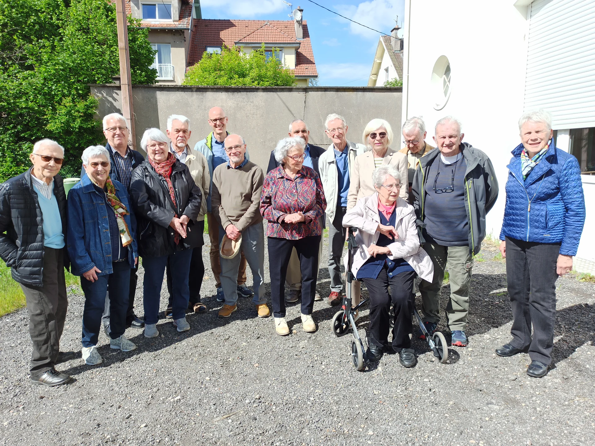 Gruppenbild anläßlich des St. Die-Besuchs | © DAV-FN / A. Huber