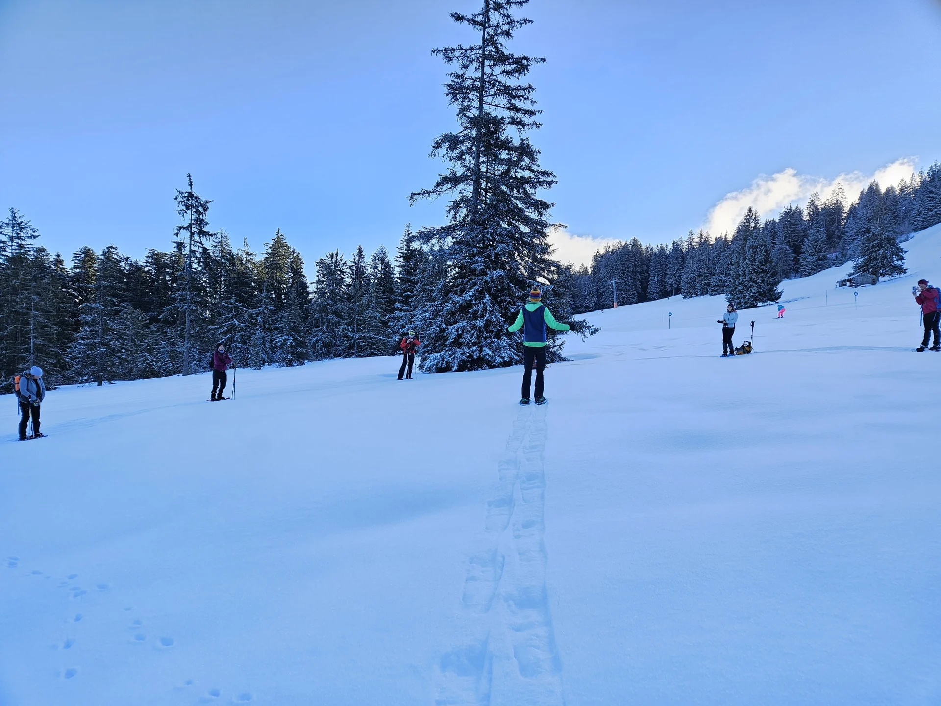 Schneeschuhkurs 11.-12.01.2025 | © DAV-FN / J. Schababerle