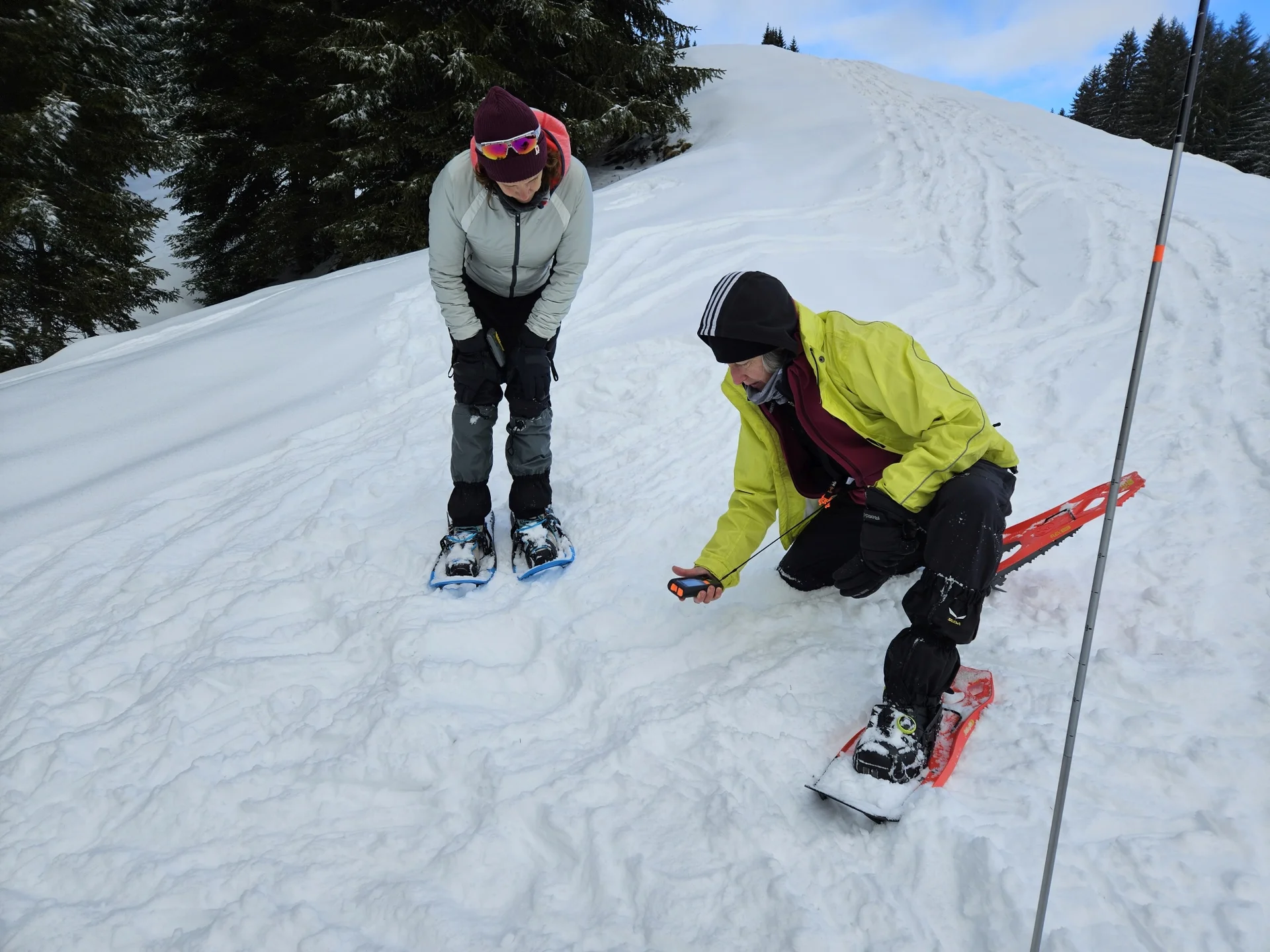 Schneeschuhkurs 11.-12.01.2025 | © DAV-FN / J. Schababerle