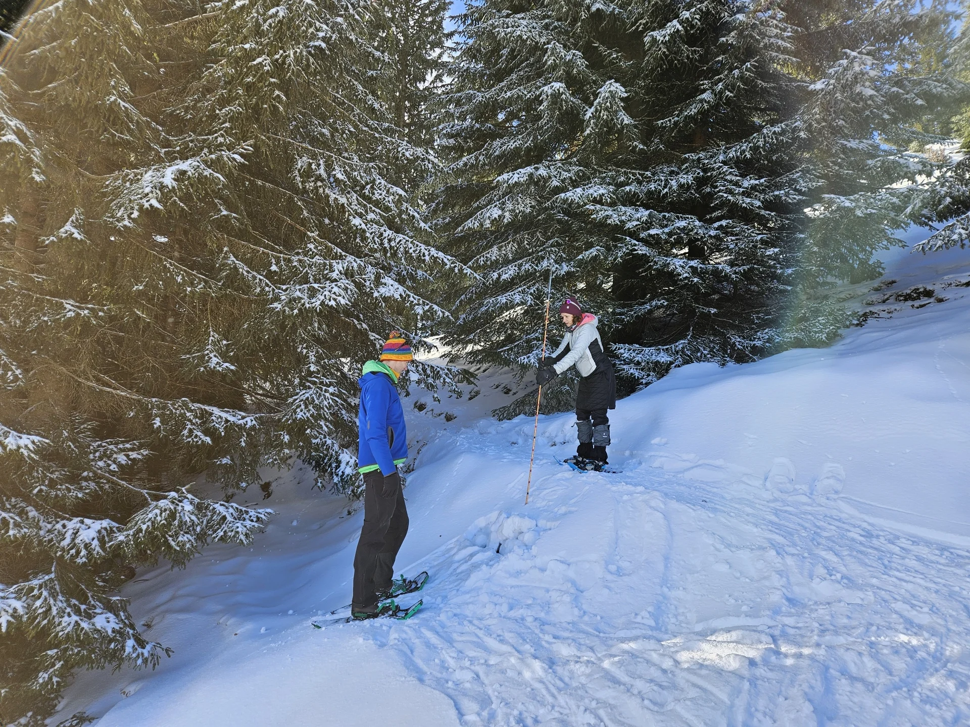 Schneeschuhkurs 11.-12.01.2025 | © DAV-FN / J. Schababerle