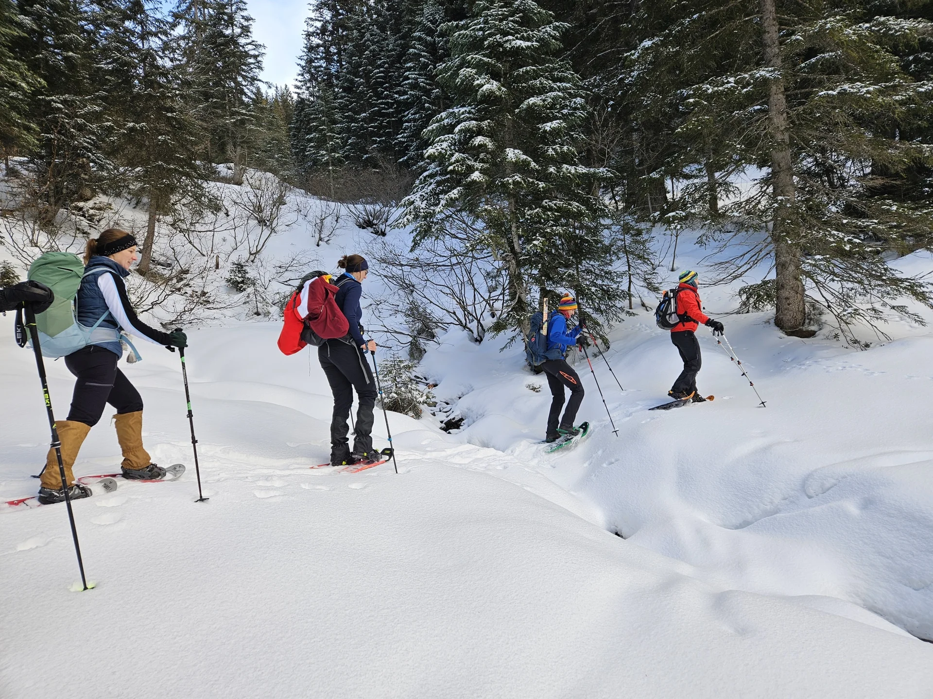 Schneeschuhkurs 11.-12.01.2025 | © DAV-FN / J. Schababerle