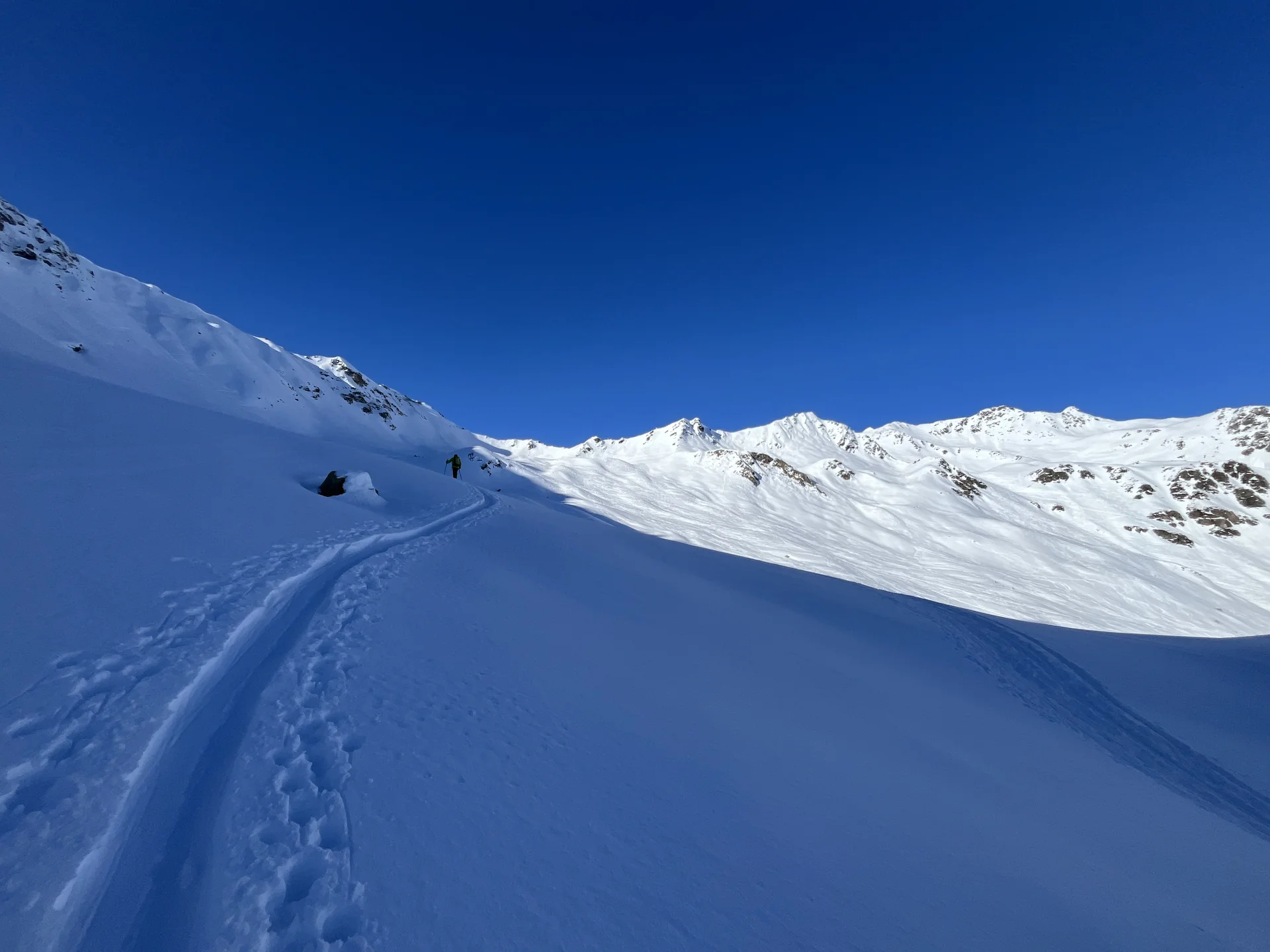 Freeride Ausfahrt Klosters-Davos | © DAV-FN / S. Schmidthuber