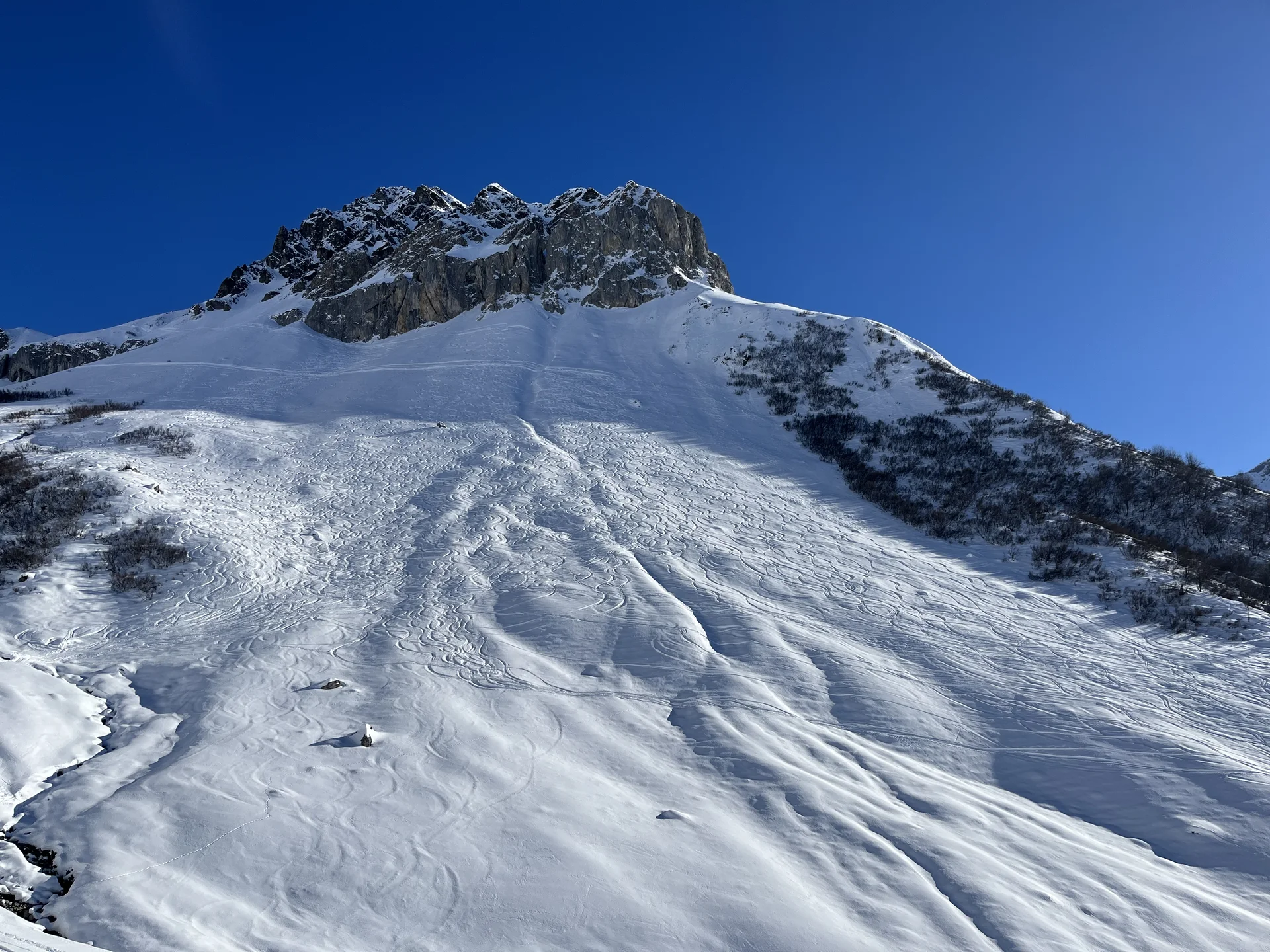 Freeride Ausfahrt Klosters-Davos | © DAV-FN / S. Schmidthuber