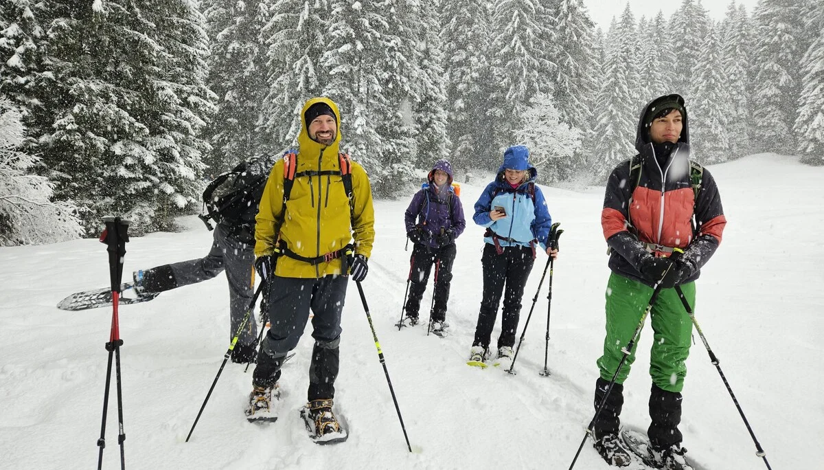 Schneeschuhtourenkurs 6.01 – 7.1.2024 | © DAV-FN / Fam. Schababerle