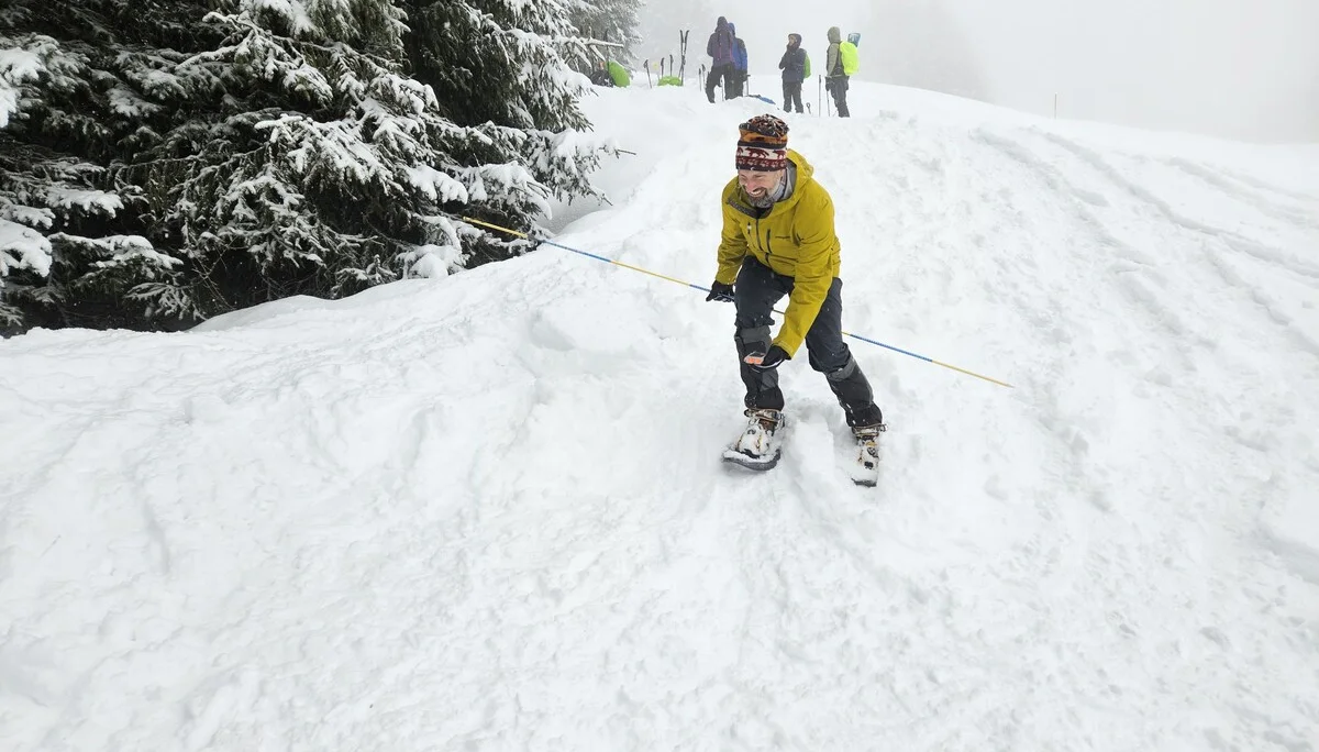 Schneeschuhtourenkurs 6.01 – 7.1.2024 | © DAV-FN / Fam. Schababerle