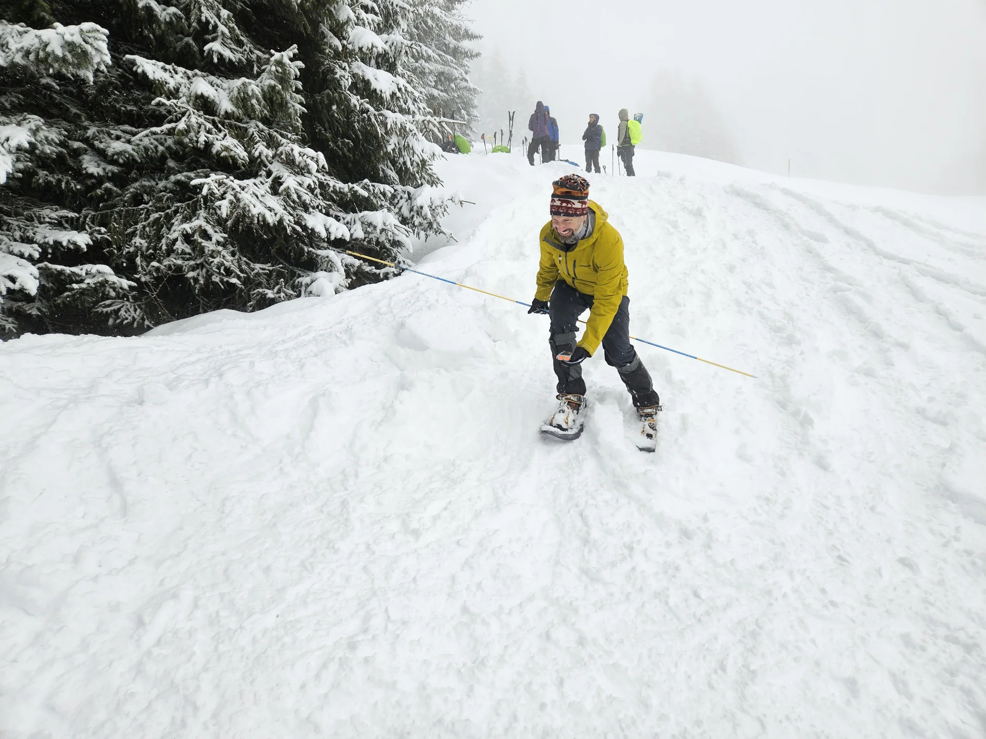 Schneeschuhtourenkurs 6.01 – 7.1.2024 | © DAV-FN / Fam. Schababerle