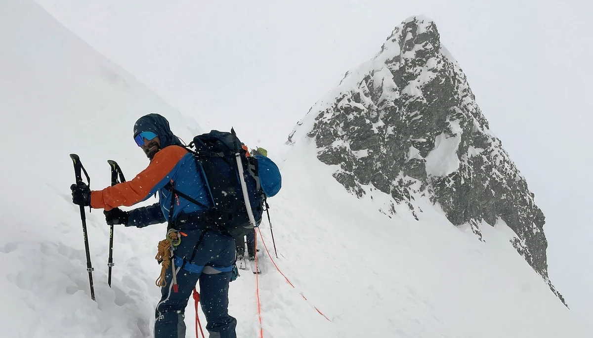 Kurz vor der Scharte | © DAV-FN/Franziska Ott