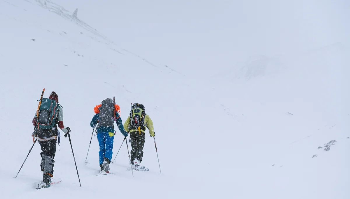 Im Nebel zum Kronenjoch | © DAV-FN/Lorenz Fischer