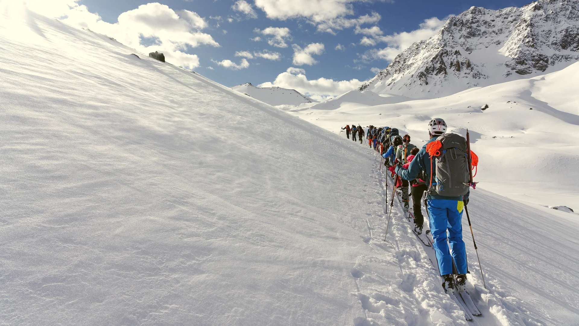 Aufstieg Richtung Finanzerstein | © DAV-FN/Lorenz Fischer