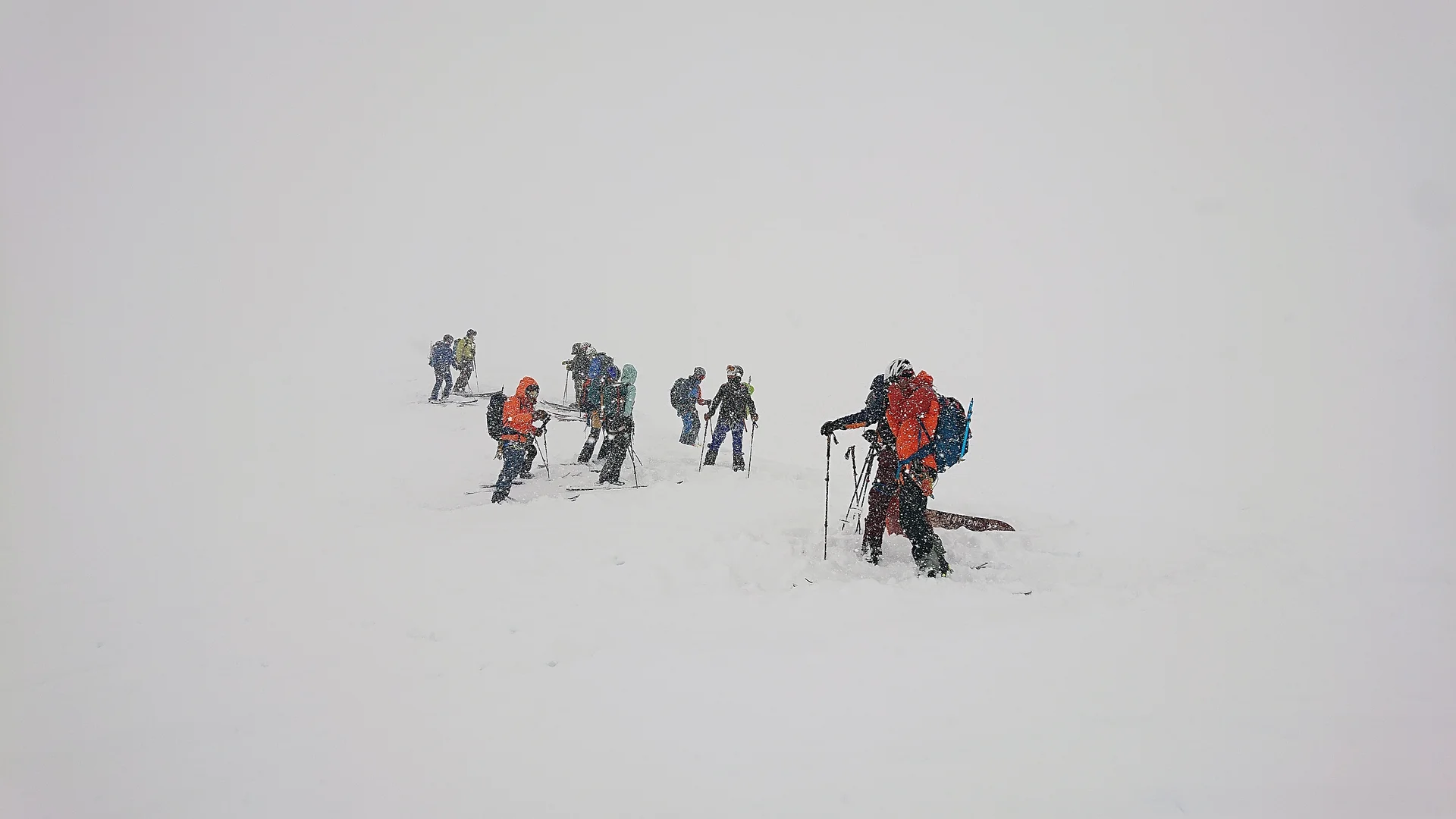 Im Nebel verloren | © DAV-FN/Peter Schäfer