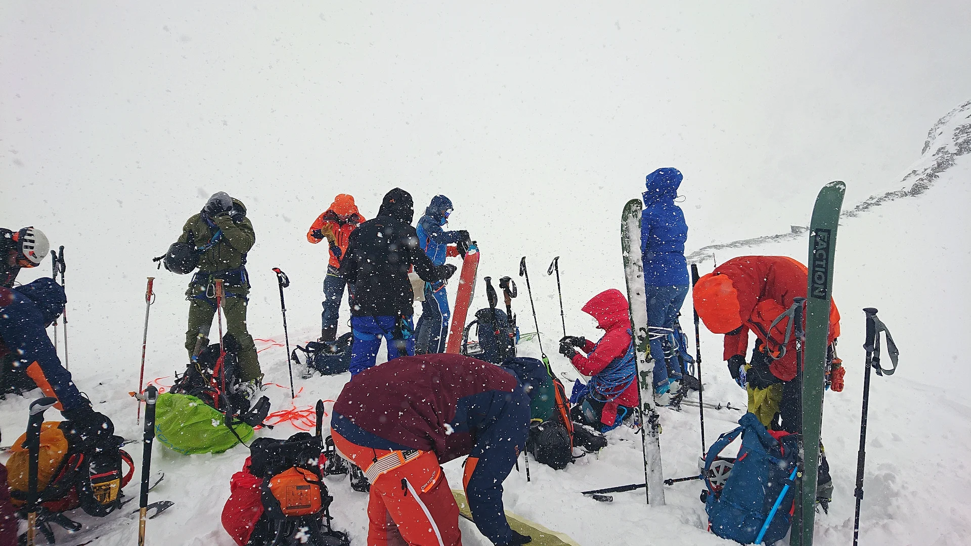 Pause in der Ochsenscharte | © DAV-FN/Peter Schäfer