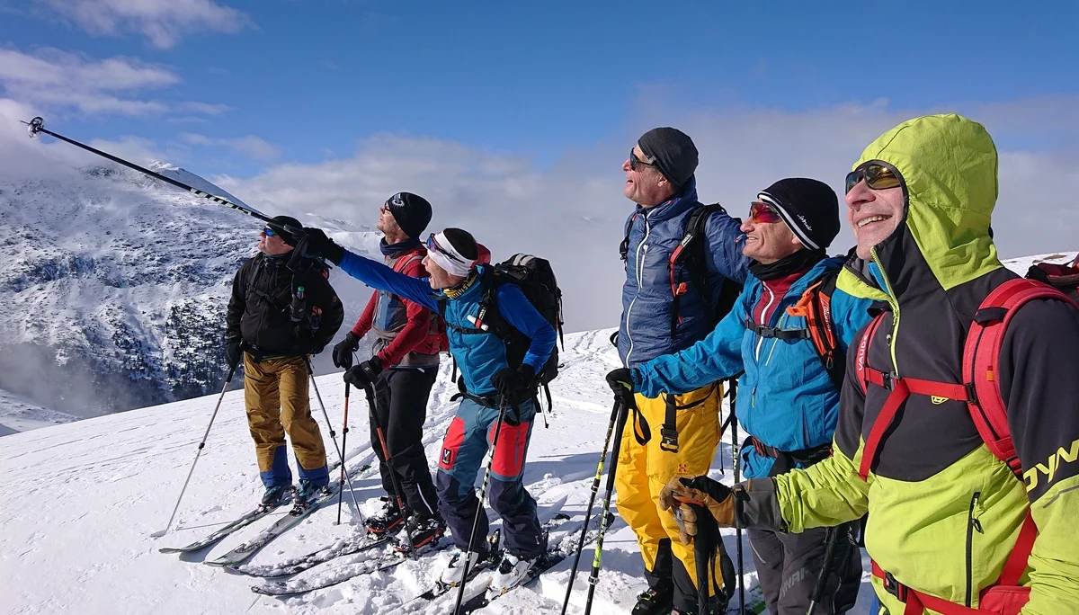 Abfahrtskorrektur oder Gipfelkunde?? | © DAV-FN / P.Schäfer