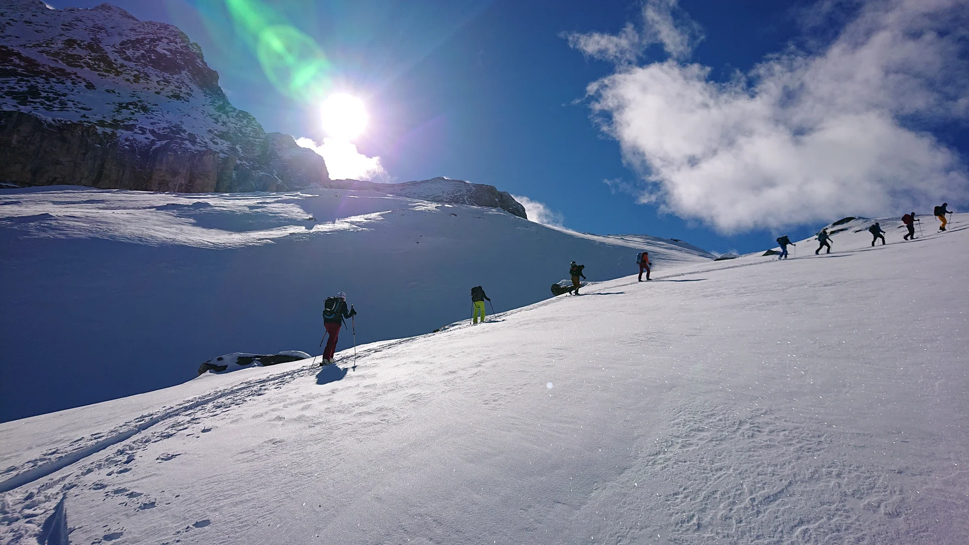 Aufstieg zum Piz la Massa | © DAV-FN / P.Schäfer