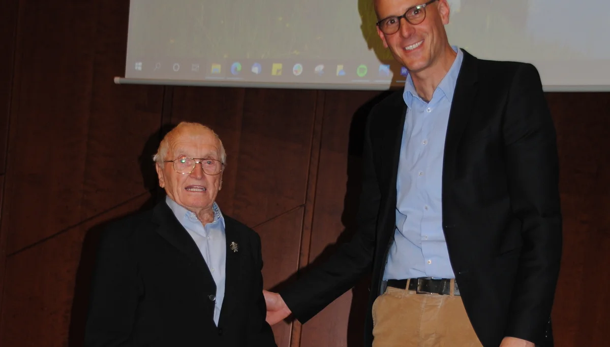 70-jährige Mitgliedschaft im DAV | © DAV-FN / H. Strobel