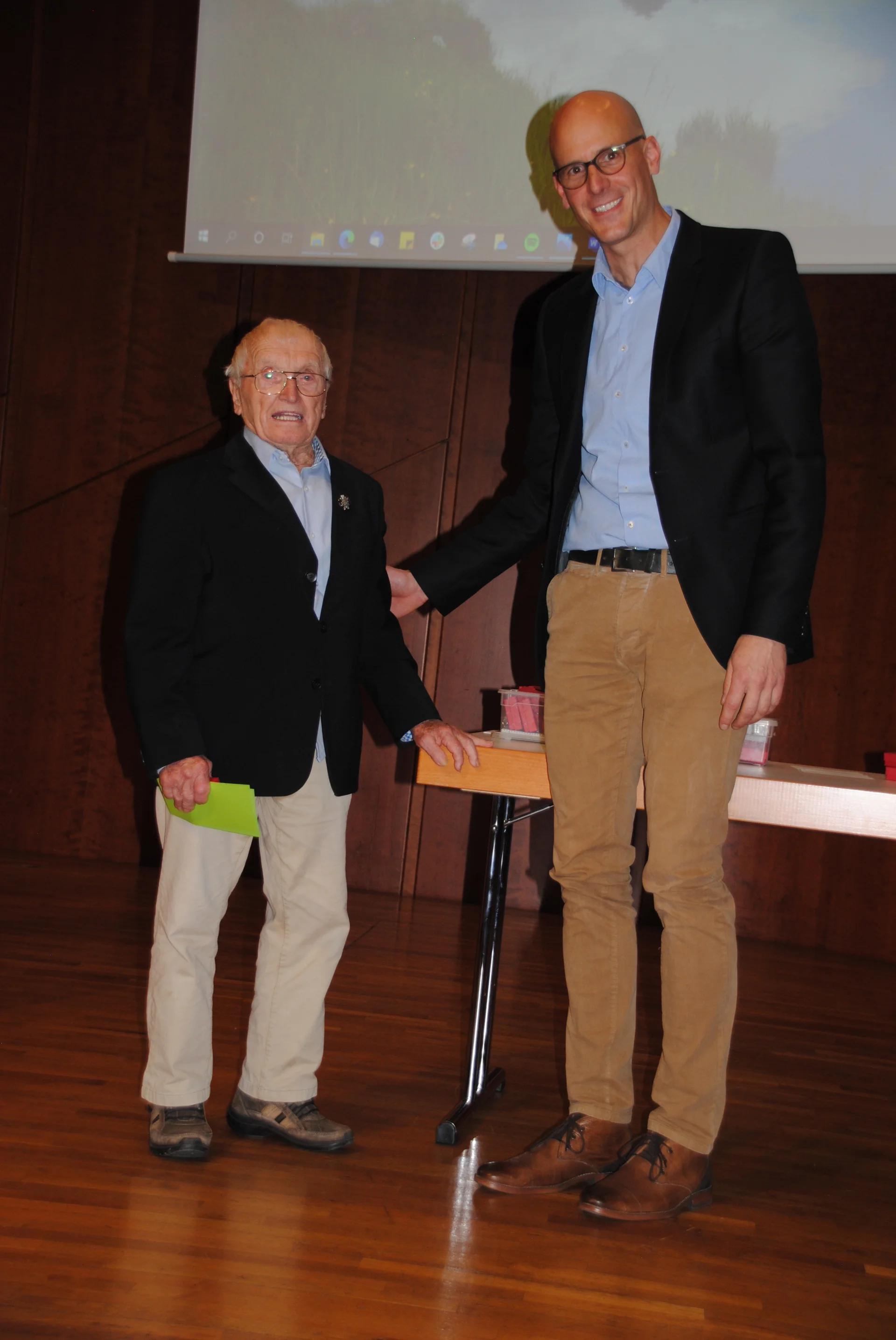 70-jährige Mitgliedschaft im DAV | © DAV-FN / H. Strobel