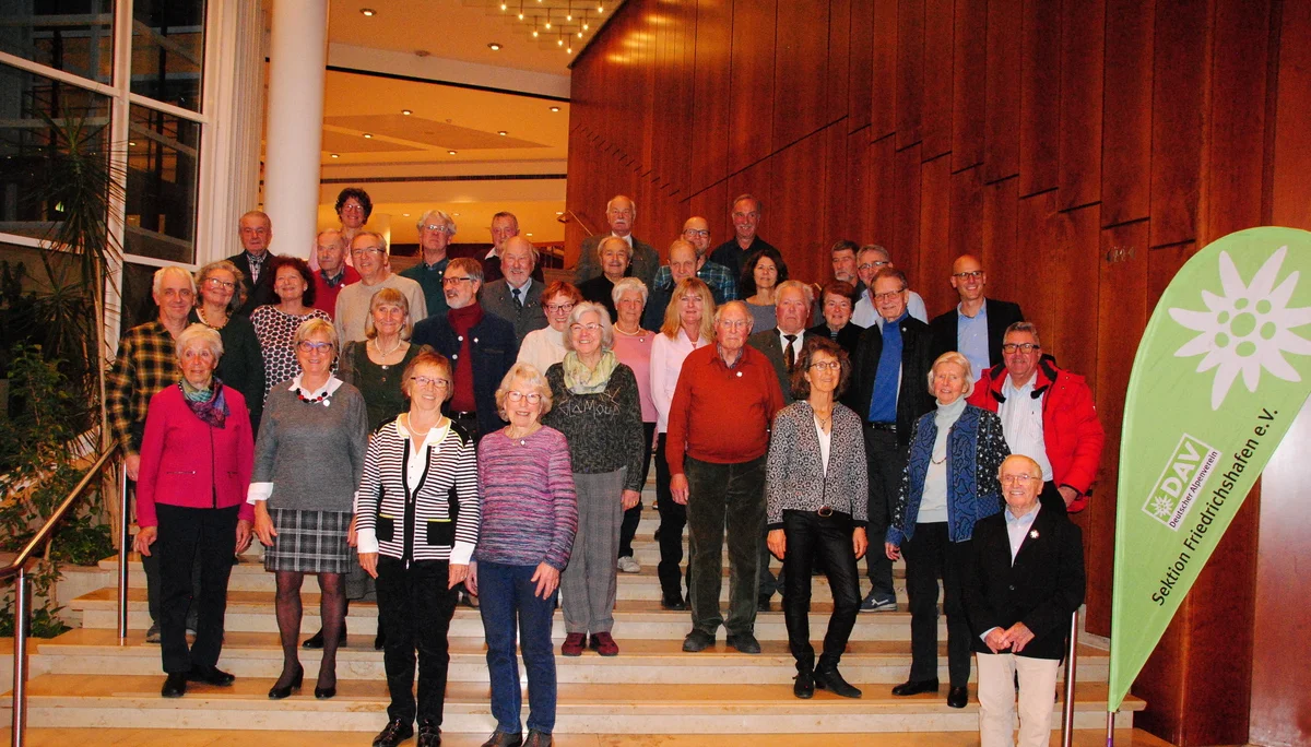 Unsere diesjährigen Jubilare auf einen Blick | © DAV-FN / H. Strobel