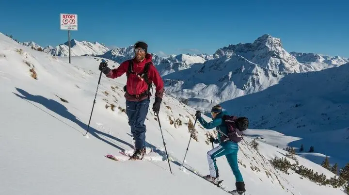 Mit der richtigen Technik geht's sich leichter. Foto: DAV/Daniel Hug | © DAV - Daniel Hug