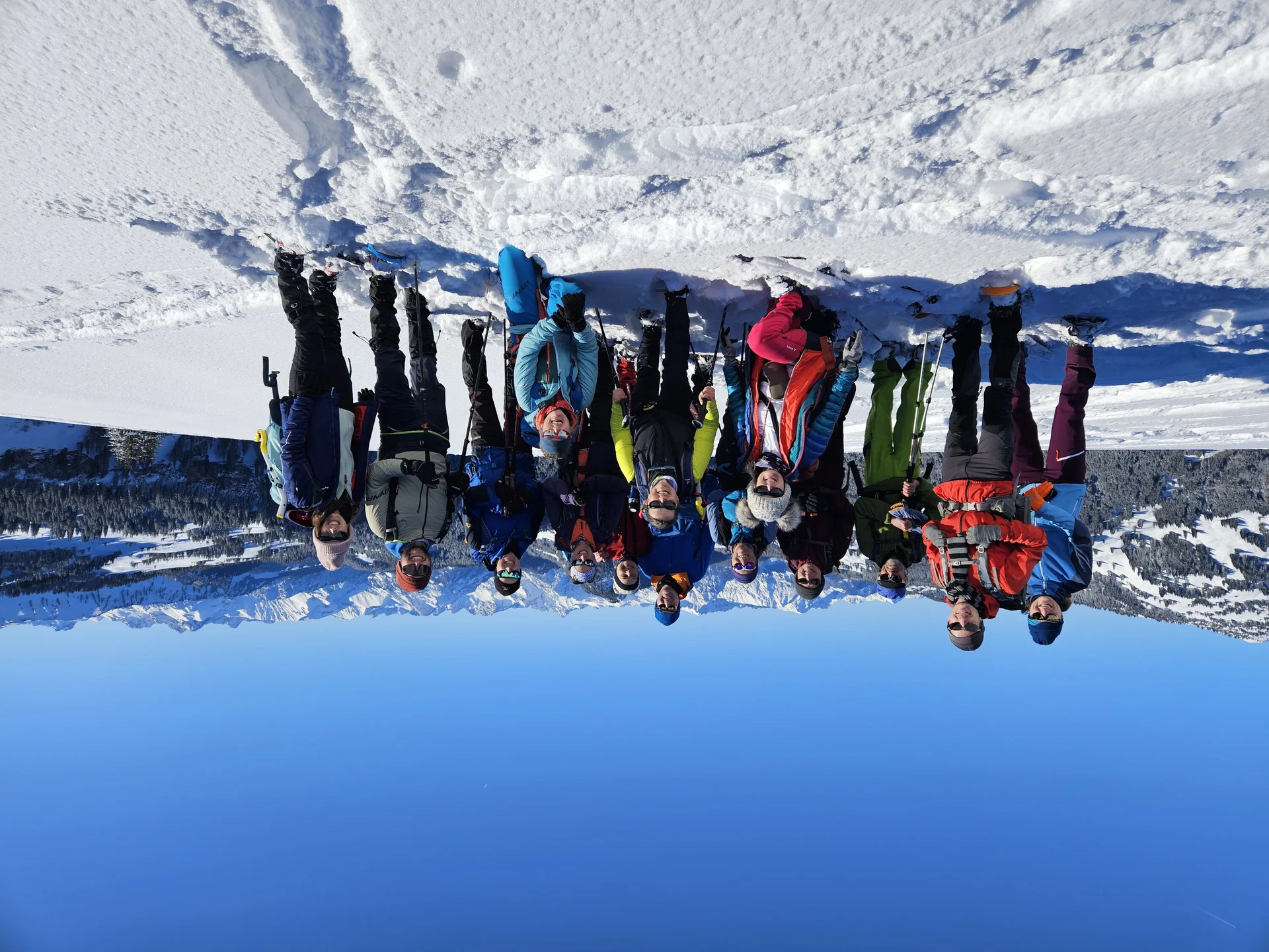 Schneeschuhtour Hochschelpen | © DAV-FN / Anna Schababerle