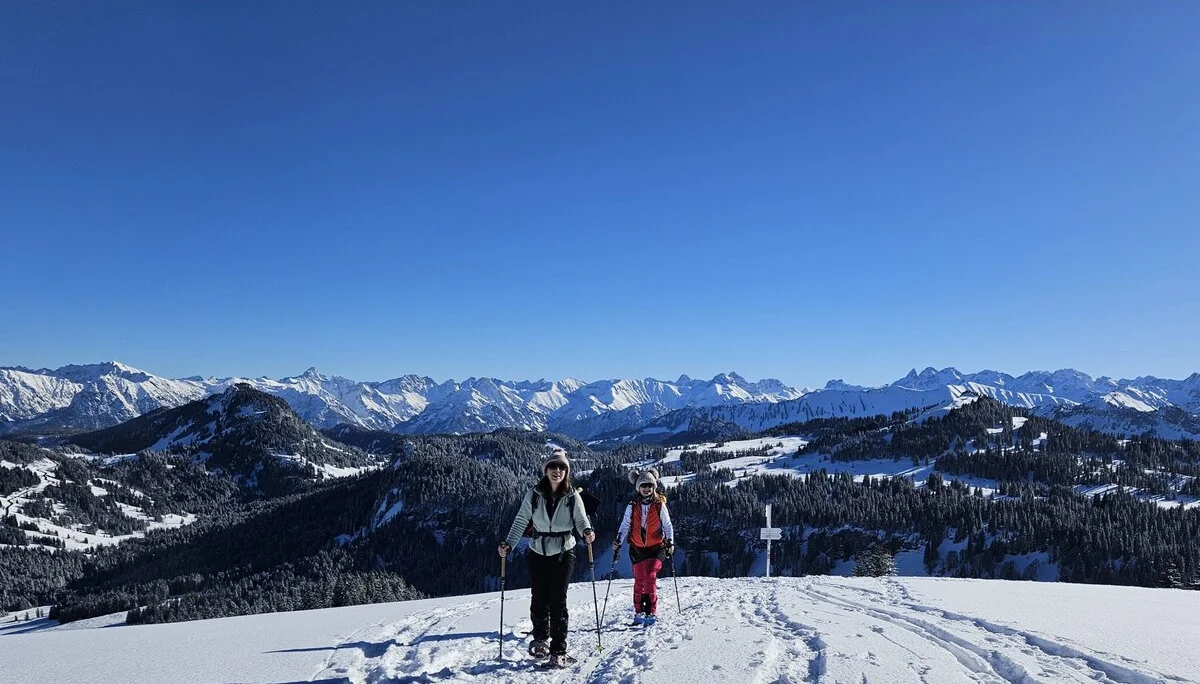 Schneeschuhtour Hochschelpen | © DAV-FN / Anna Schababerle