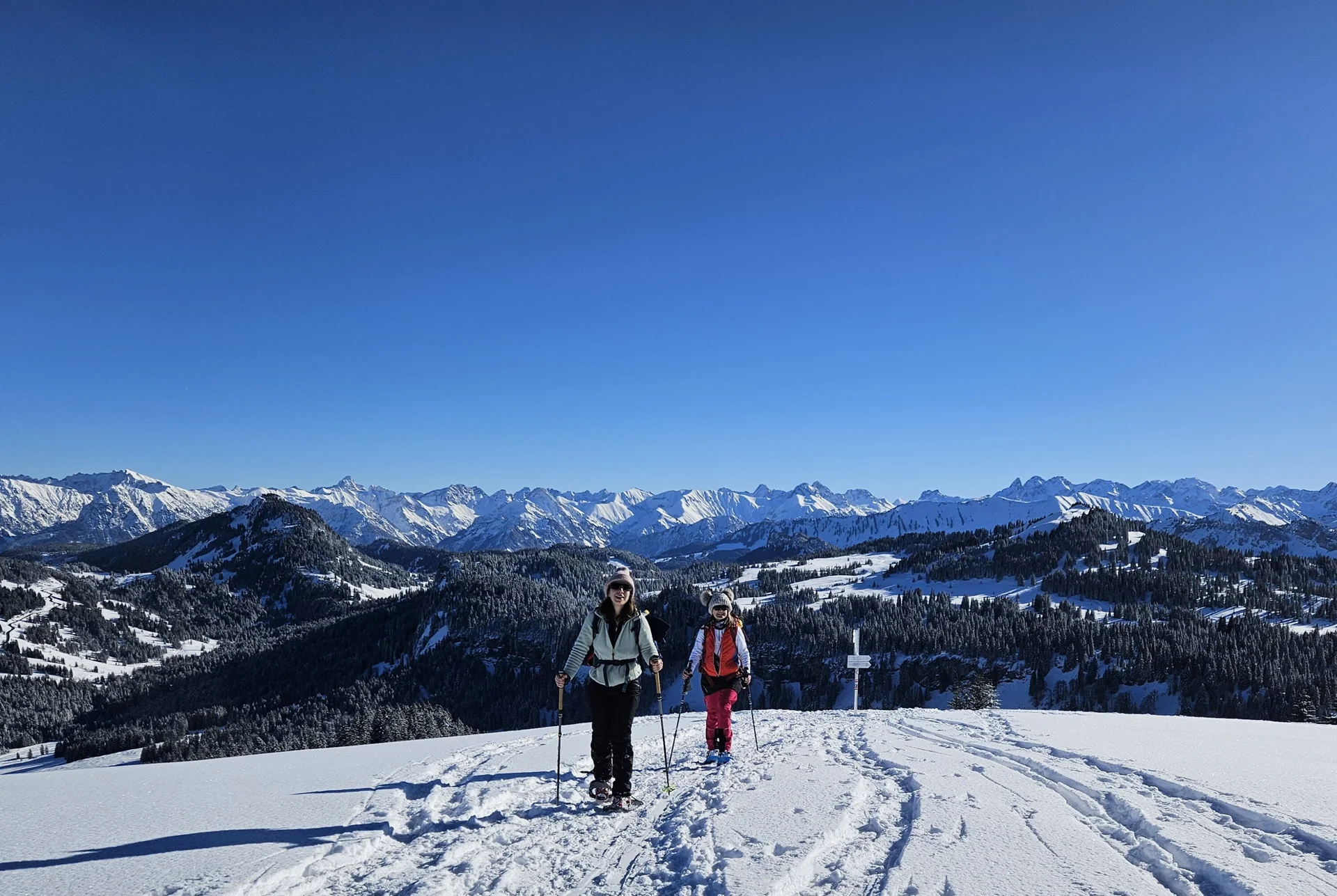 Schneeschuhtour Hochschelpen | © DAV-FN / Anna Schababerle