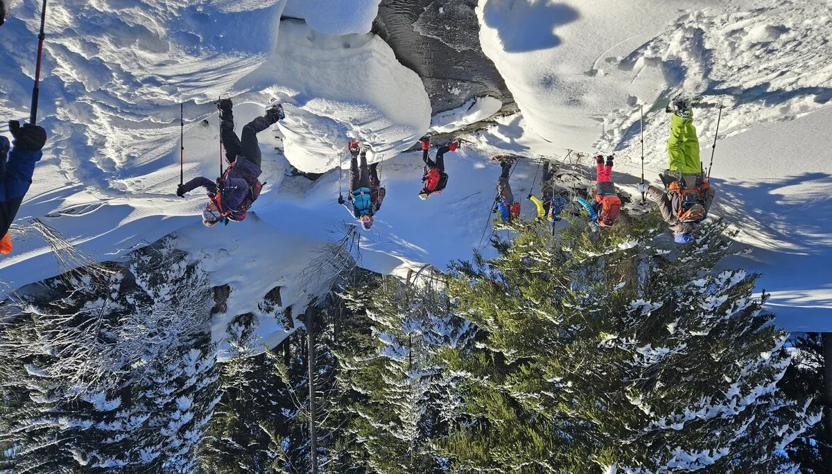Schneeschuhtour Hochschelpen | © DAV-FN / Anna Schababerle