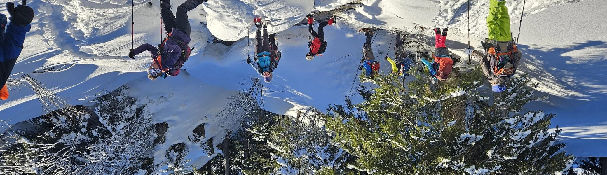 Schneeschuhtour Hochschelpen | © DAV-FN / Anna Schababerle