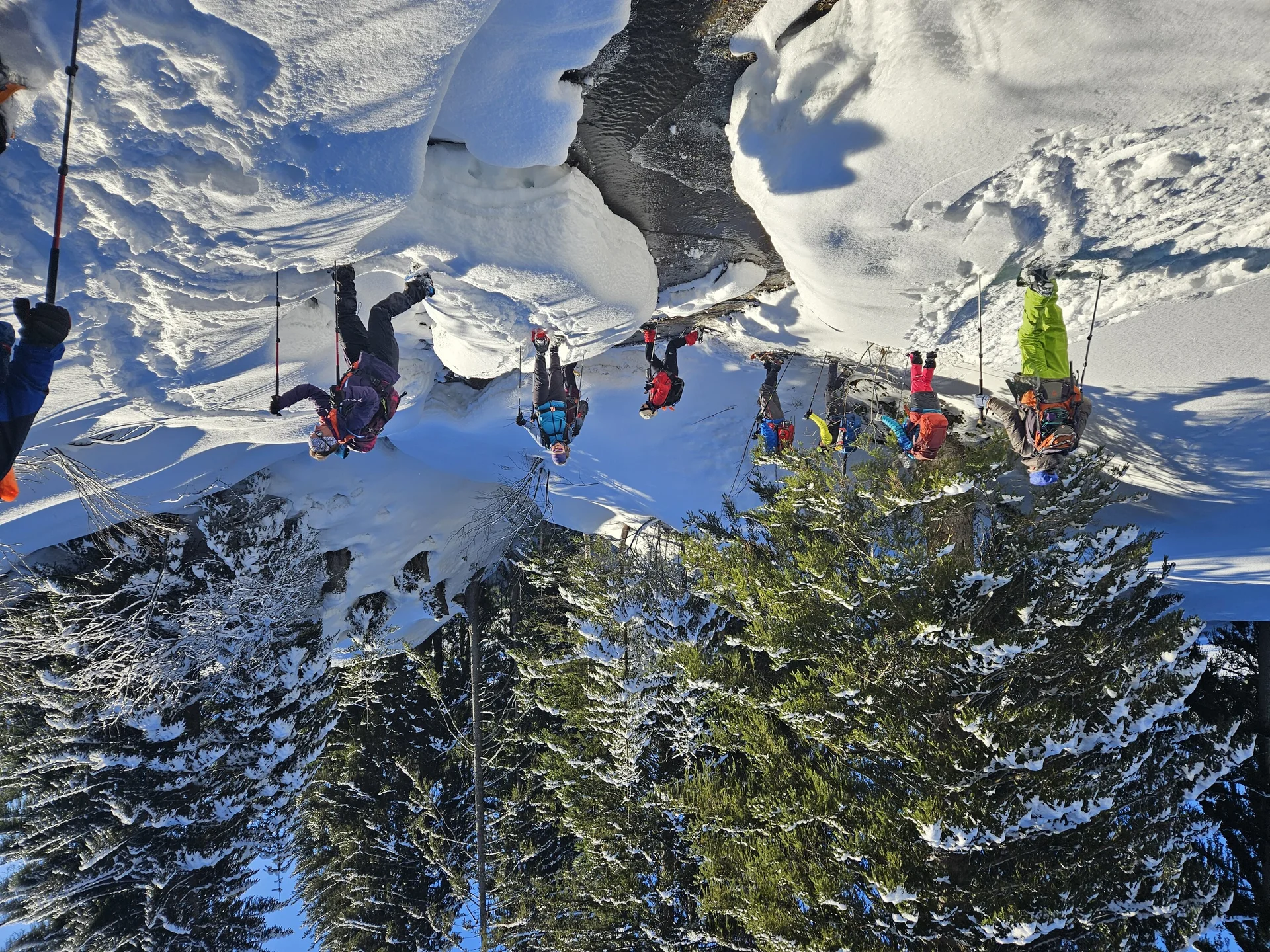 Schneeschuhtour Hochschelpen | © DAV-FN / Anna Schababerle