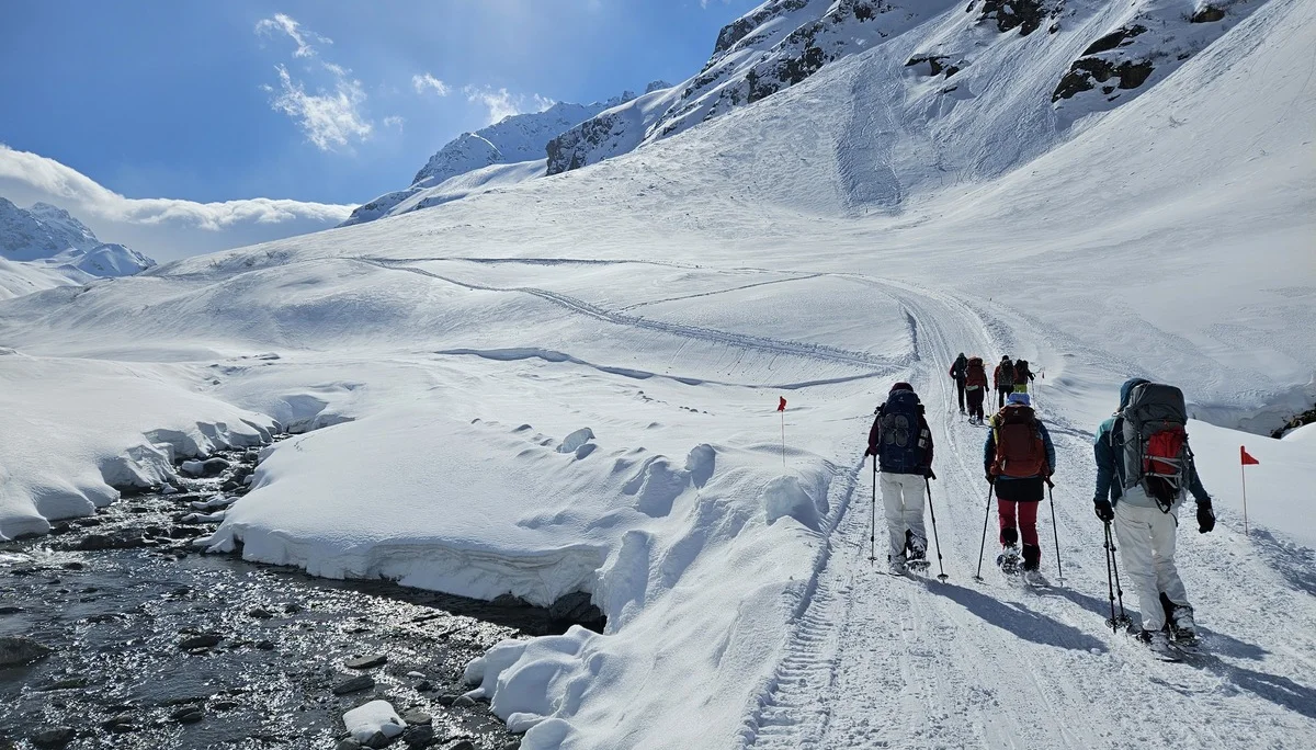 Schneeschuh Jamtalhütte 08.03.2024 | © DAV-FN / A. Schababerle