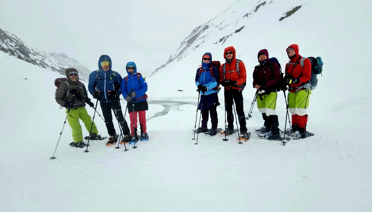 Schneeschuh Jamtalhütte 10.03.2024 | © DAV-FN / A. Schababerle