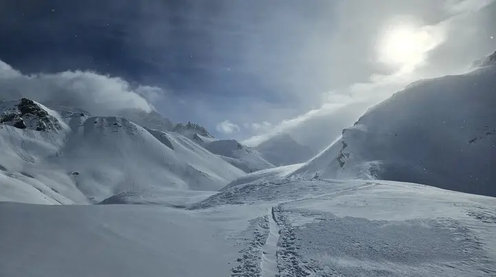 Schneeschuh Jamtalhütte 09.03.2024 | © DAV-FN / A. Schababerle