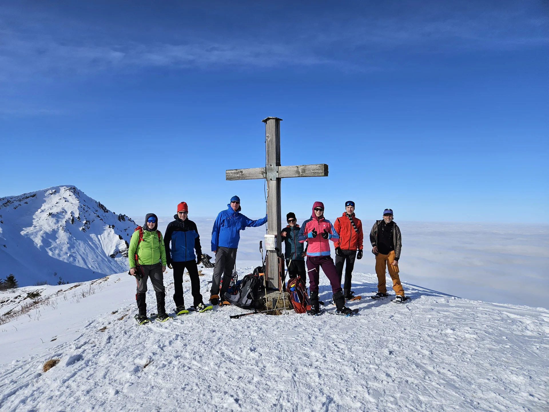 Schneeschuhtour auf den Bullerschkopf  | © DAV-FN / A. Schababerle