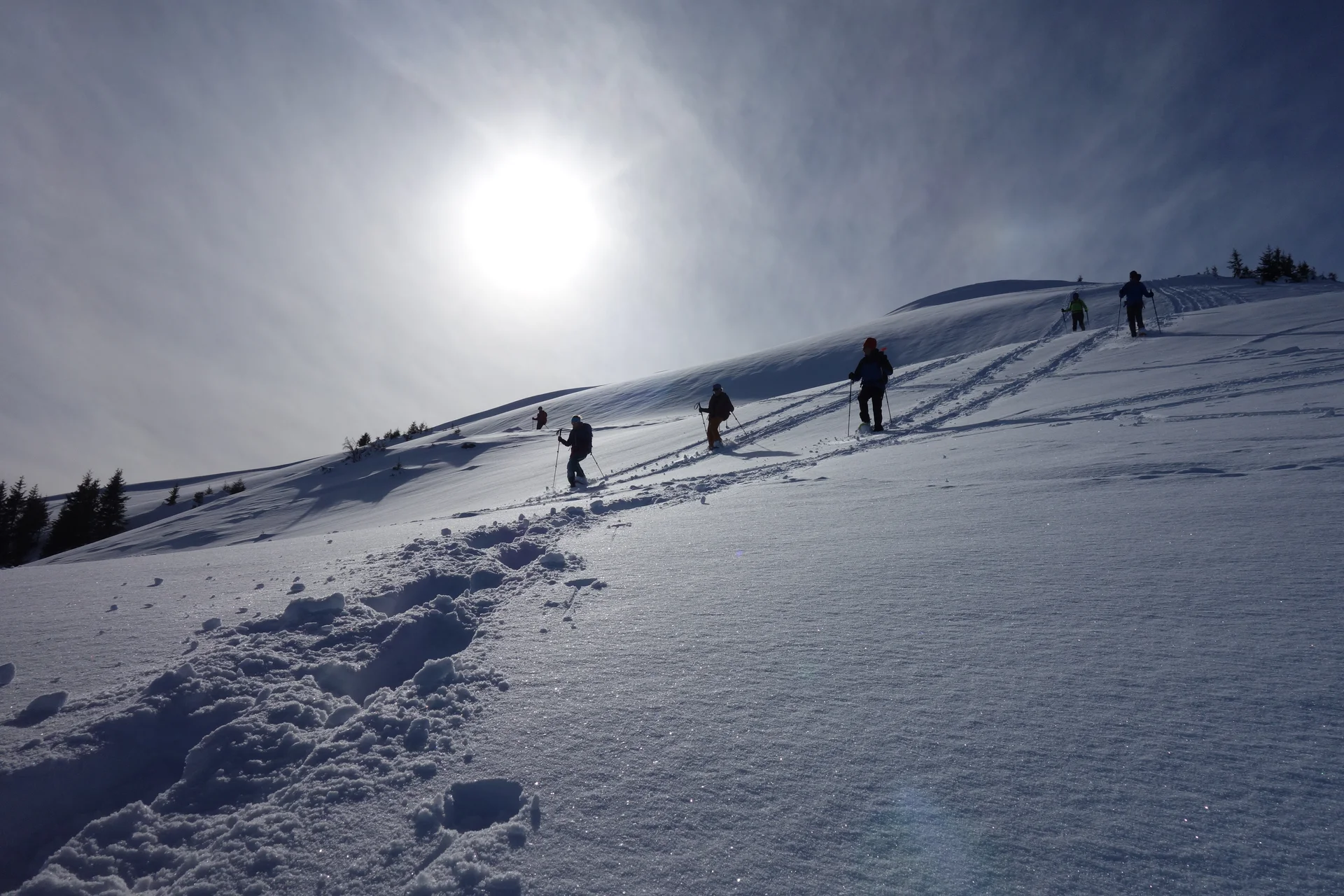 Schneeschuhtour auf den Bullerschkopf  | © DAV-FN / A. Schababerle