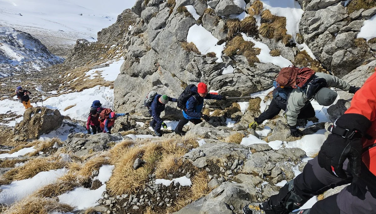 Mit Schneeschuhen auf den Margelchopf | © DAV-FN / J. Schababerle