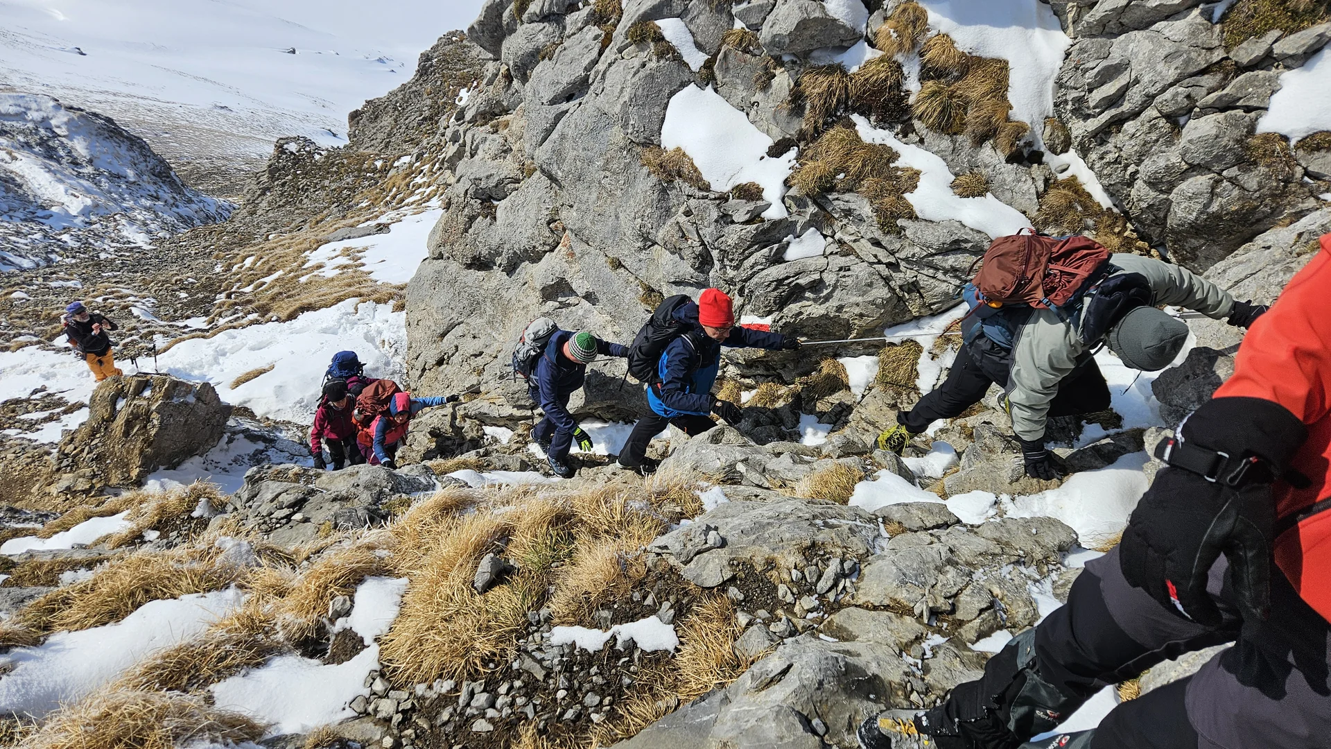 Mit Schneeschuhen auf den Margelchopf | © DAV-FN / J. Schababerle