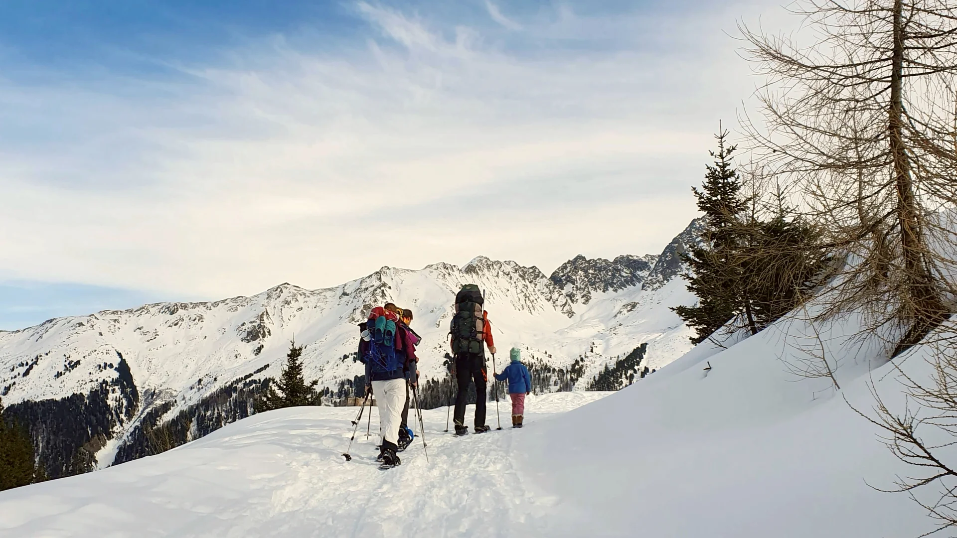 Mit Schneeschuhen zur FN-Hütte | © DAV-FN/Anna Schababerle