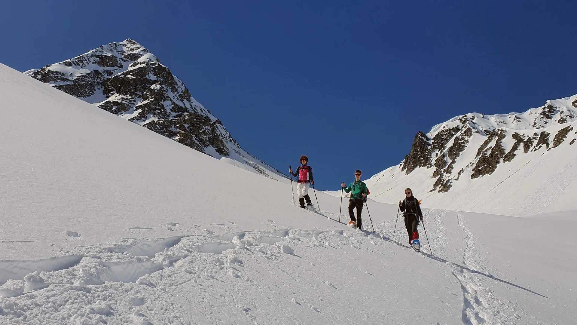Mit Schneeschuhen zur FN-Hütte | © DAV-FN/Anna Schababerle
