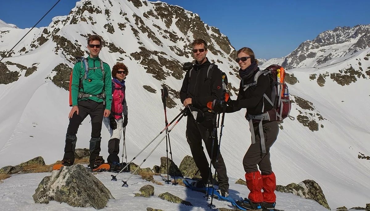 Mit Schneeschuhen zur FN-Hütte | © DAV-FN/Anna Schababerle