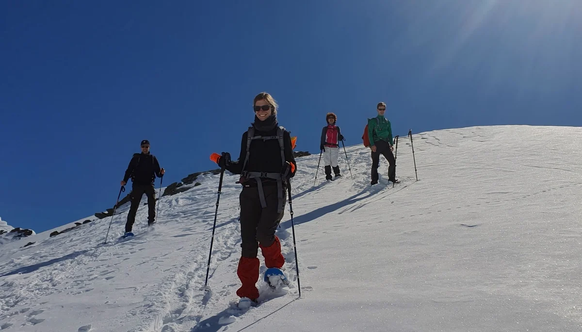 Mit Schneeschuhen zur FN-Hütte | © DAV-FN/Anna Schababerle
