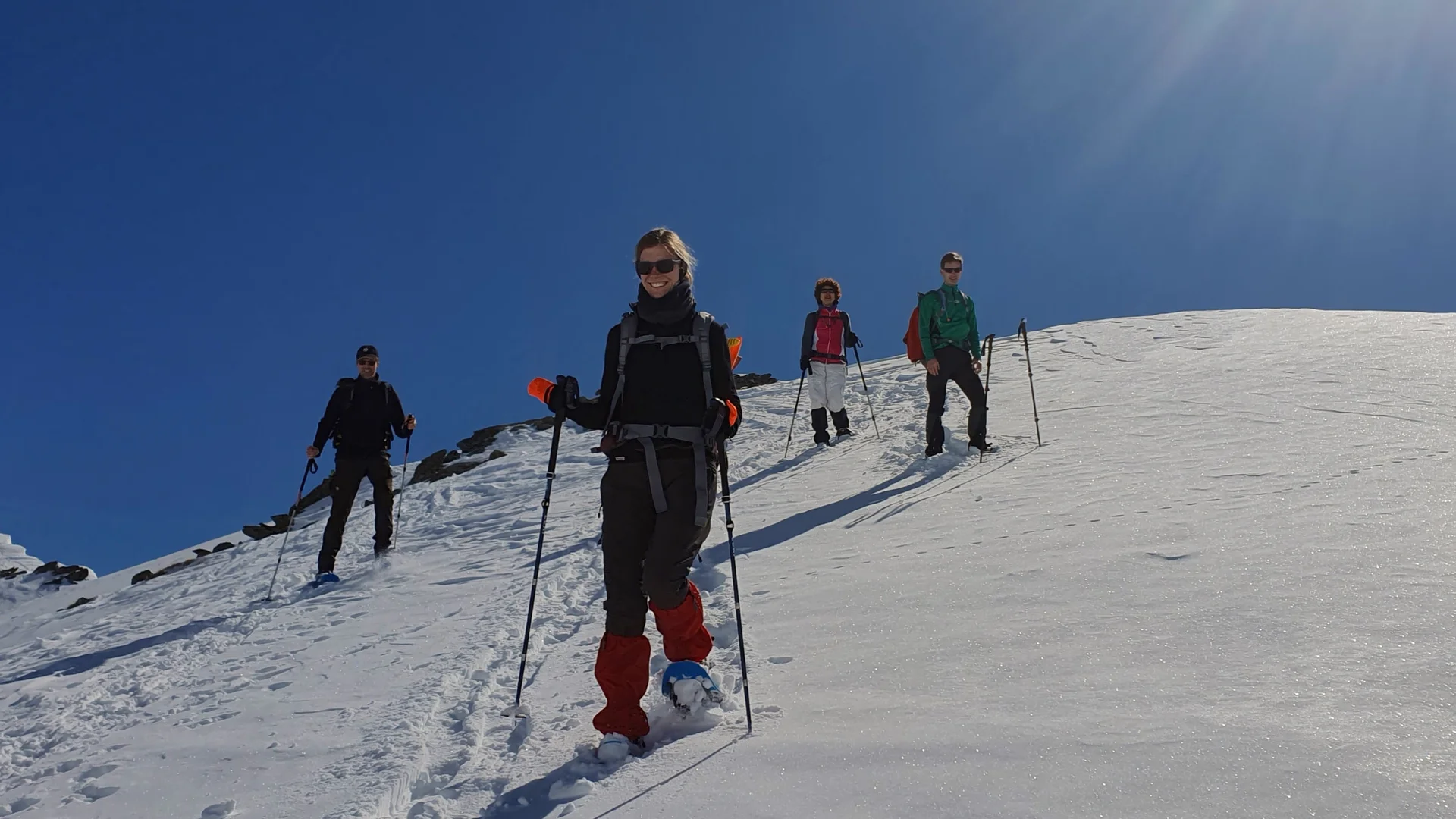Mit Schneeschuhen zur FN-Hütte | © DAV-FN/Anna Schababerle