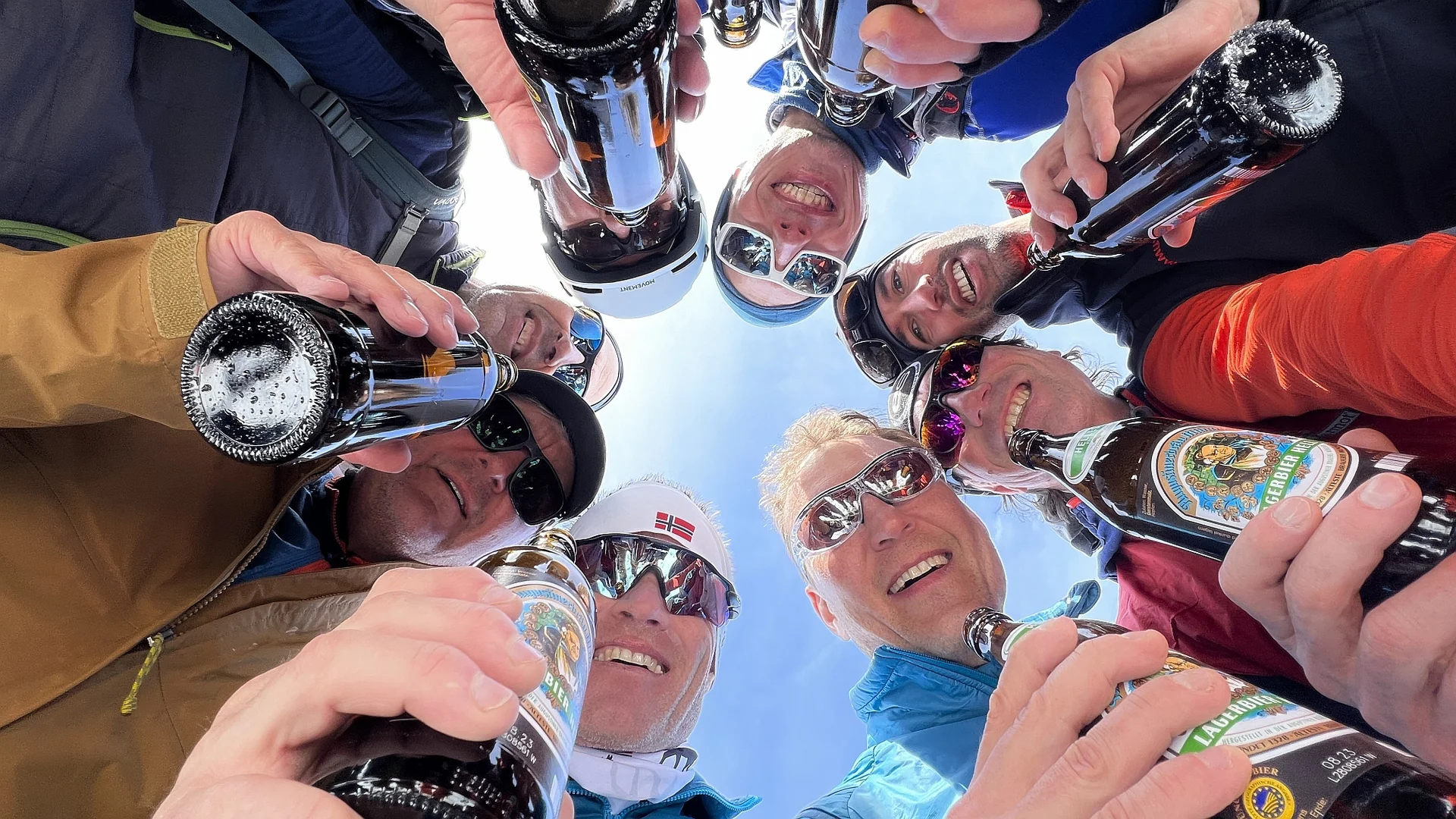 Gruppenfoto in Sand | © DAV-FN/Lorenz Fischer